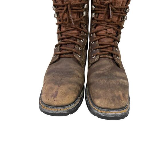 Cody James Kiltie Soft Toe Waterproof Boot Brown Leather Lace Up Men's Size 8.5D - Picture 3 of 13